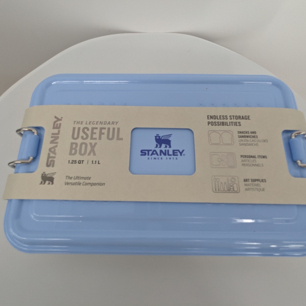 Stanley Useful Box 1.25QT Light Blue Storage Container